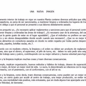 Campaña de Orden y Limpieza